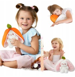 Rabbit Plush Toy in a Carrot 35 cm