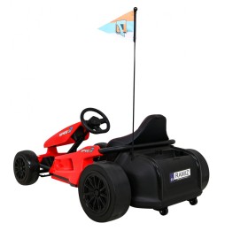 Speed 7 Drift King Go-Kart for Kids - Red