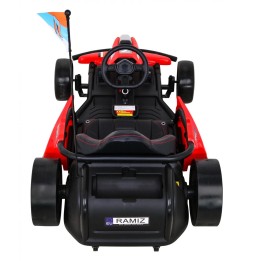 Gokart Speed 7 Drift King dla dzieci - czerwony z driftem