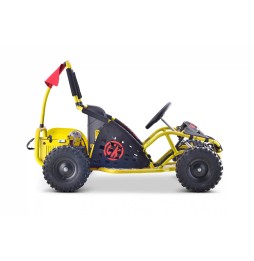 Fast Dragon Go-Kart Yellow 1000W 30km/h