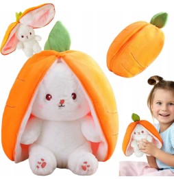 Rabbit Plush Toy in a Carrot 35 cm