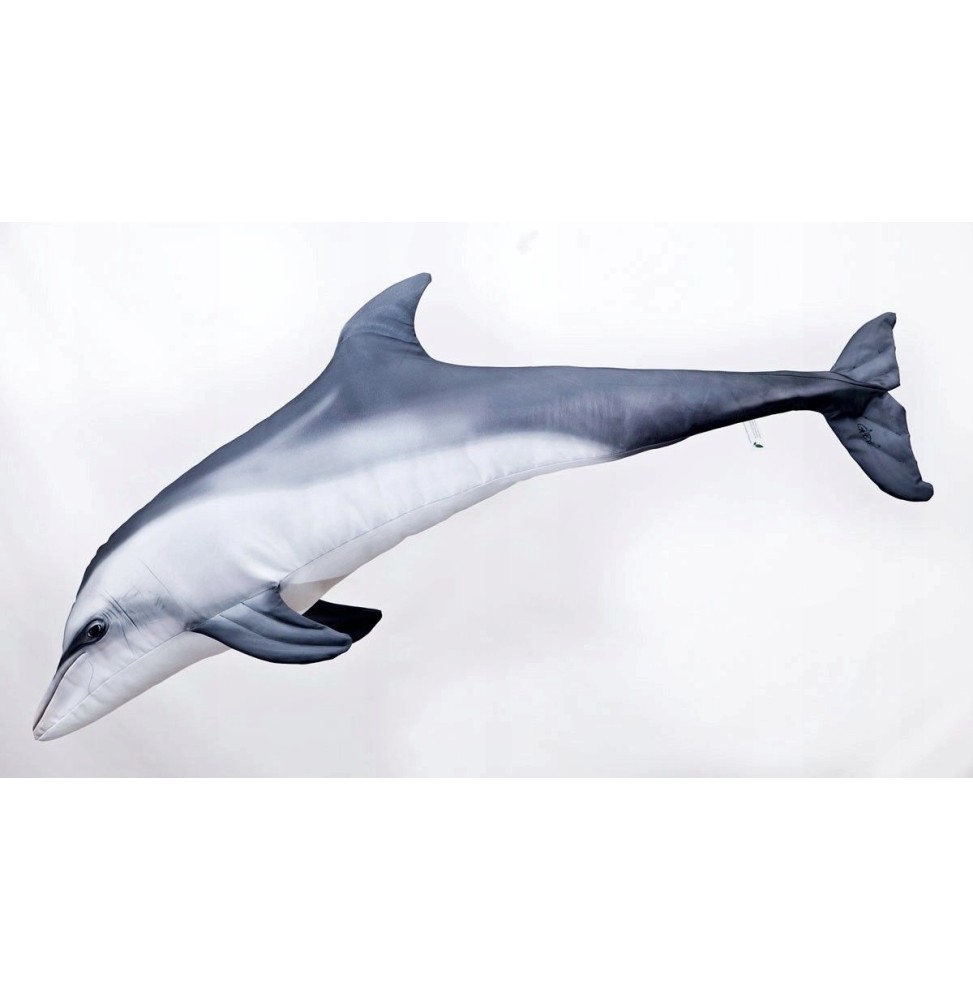 Pernă mascotă delfin gri 55cm Gaby