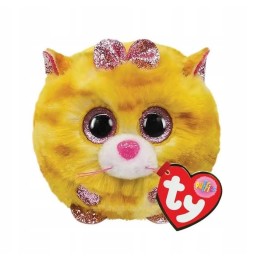 Puffies Plush Toy Yellow Cat Tabitha 9 cm