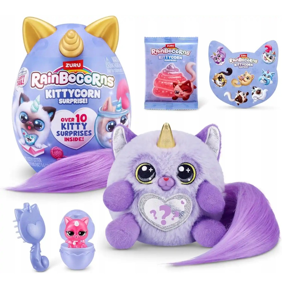 Rainbocorns Kittycorn Surprise with Kitten