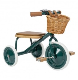 Banwood rowerek trójkołowy trike dark green dla dzieci