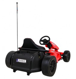 Speed 7 Drift King Go-Kart for Kids - Red