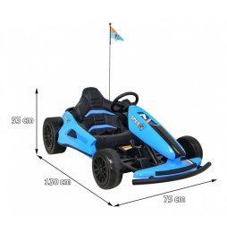 Kids Gokart Speed 7 Drift King Battery Powered