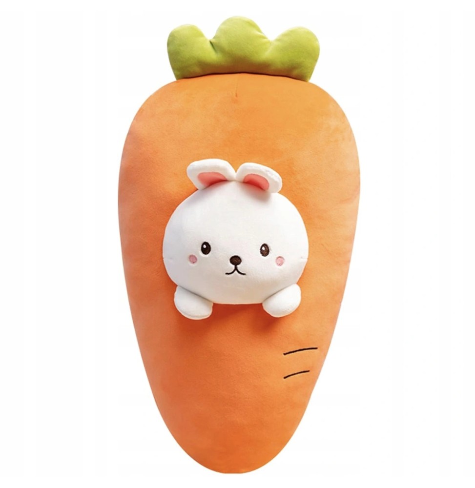 Plush Carrot Rabbit Toy for Kids