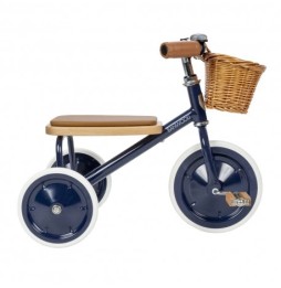 Banwood children's tricycle navy blue