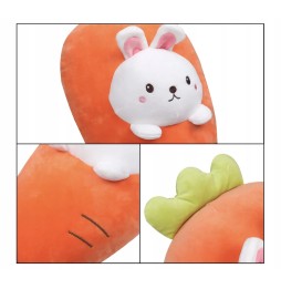 Plush Carrot Rabbit Toy for Kids