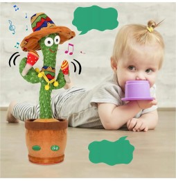 Interactive Dancing Plush Cactus for Kids