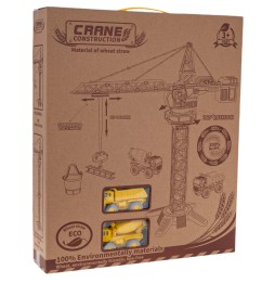 Eco Crane with Vehicles for Kids