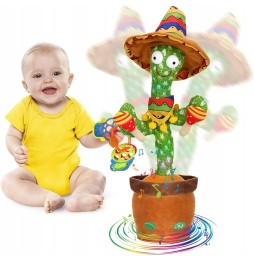 Interactive Dancing Plush Cactus for Kids