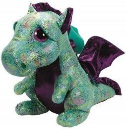 Maskotka Beanie Boos Cinder zielony smok 15 cm