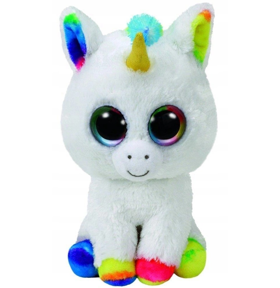 Ty Beanie Boos Pixy Biały Jednorożec 15 cm