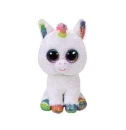 Ty Beanie Boos Unicorn Alb Pixy 15 cm