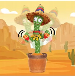 Interactive Dancing Plush Cactus for Kids