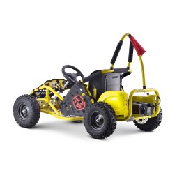 Fast Dragon Go-Kart Yellow 1000W 30km/h