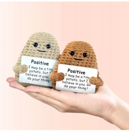 2X Positive Potato Plush Toy Set