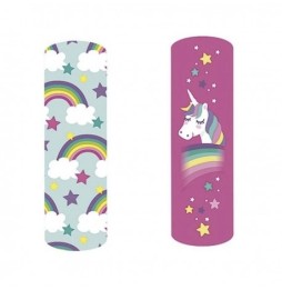 Kids Unicorn Bandages in Metal Tin