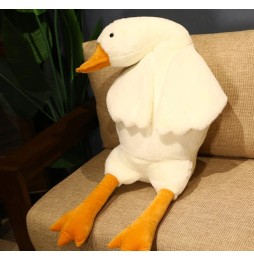 Large Duck Goose Plush Pillow 130 cm