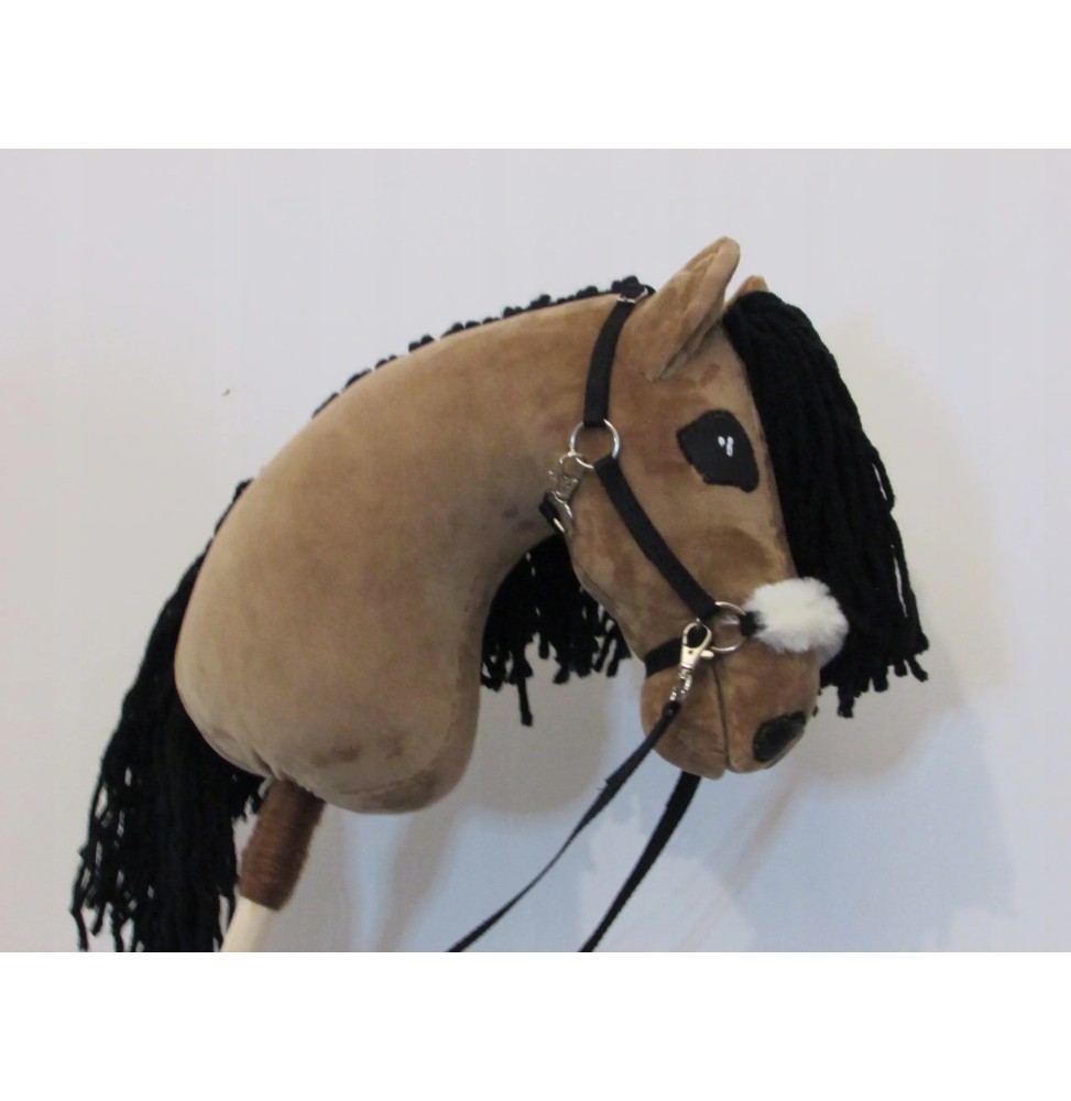 Brown hobby horse - handmade craft