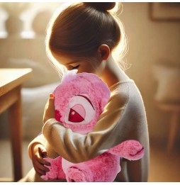 Large Pink Angel Plush Toy from Lilo and Stitch