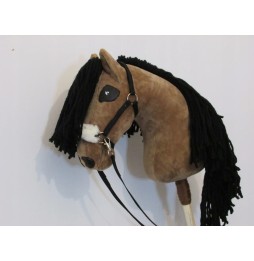 Brown hobby horse - handmade craft