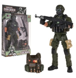 Soldier Figurine Set for Kids Age 3 and Up