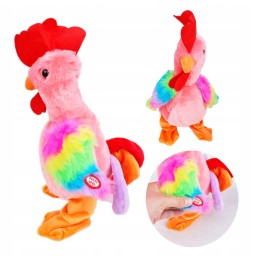 Interactive Pink Dancing Rooster Toy