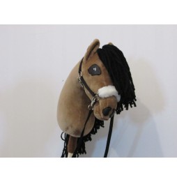 Brown hobby horse - handmade craft