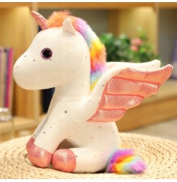 Jucărie drăguță unicorni 14 cm cu breloc