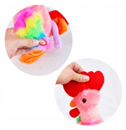 Interactive Pink Dancing Rooster Toy