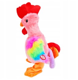 Interactive Pink Dancing Rooster Toy