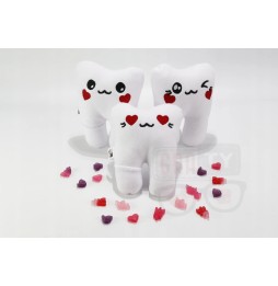 Handmade Valentine's Tooth Plush Toy