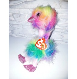 Asha the Ostrich Plush Toy - 21 cm Pastel