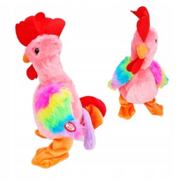 Interactive Pink Dancing Rooster Toy