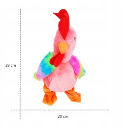 Interactive Pink Dancing Rooster Toy