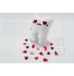 Handmade Valentine's Tooth Plush Toy