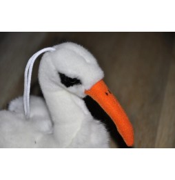 Stork Plush Toy 45 cm Leosco Uni Toys