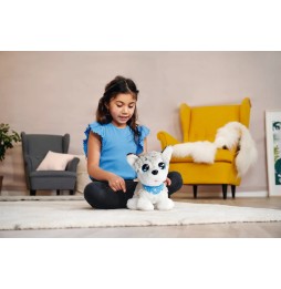 Cățel interactiv Husky Chi Chi Love 30cm