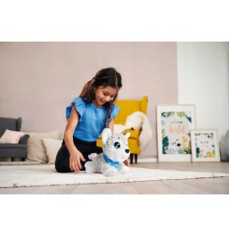 Cățel interactiv Husky Chi Chi Love 30cm