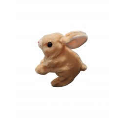 Interactive Cream Bunny with Sound