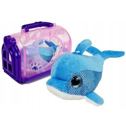 Mały delfin z transporterem - maskotka dla dzieci
