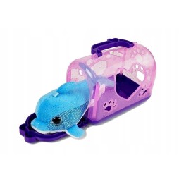 Mały delfin z transporterem - maskotka dla dzieci