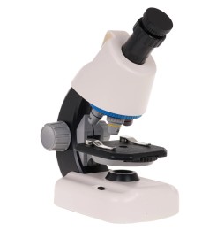 White Microscope with Accessories for Kids