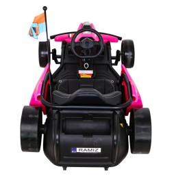 Speed 7 Drift King Go-Kart for Kids Pink