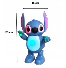 Stitch Interactiv 25cm cu muzică și lumină