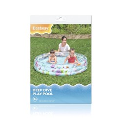 Piscină marină 152x30 cm Bestway cu delfini