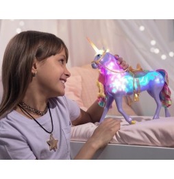 Unicorn interactiv cu sunet și lumină